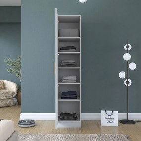 Ντουλάπα Λευκό BRICLUS 45x45x210
