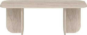 Coffee Table Becaj - Travertine Travertine
