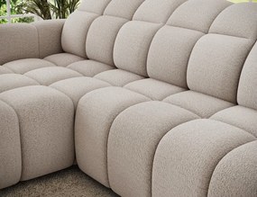 Γωνιακός καναπές Comfora-Κρεμ-Αριστερή