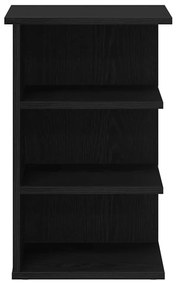 vidaXL Βοηθητικό ντουλάπι Μαύρο 35 x 35 x 55 εκ. Επεξεργασμένο ξύλο