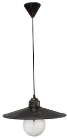 Κρεμαστό Φωτιστικό Οροφής Petra 180 LP-180K 1L 5 χρώματα Heronia-11-0157-Ασημί 11-0157