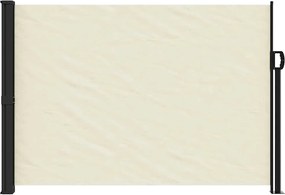 vidaXL Σκίαστρο Πλαϊνό Συρόμενο Κρεμ 140 x 600 εκ.