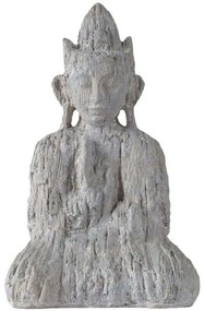 Διακοσμητικός Βούδας D8576 15,5x8x23,5cm Grey Artekko Resin