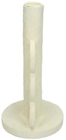 Κηροπήγιο ArteLibre Λευκό Polyresin 11x11x16cm