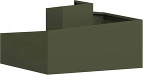 vidaXL Γλάστρα Κήπου Ελιά Πράσινη 80 x 80 x 50 εκ.