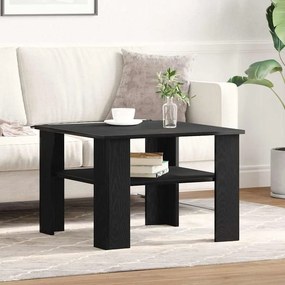 vidaXL Τραπεζάκι σαλονιού Μαύρη Οξυά 60 x 60 x 42 εκ.