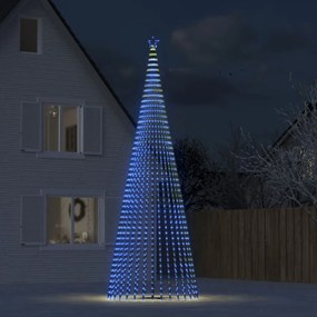 vidaXL Χριστουγεννιάτικο δέντρο LED 1544 LED μπλε 500 εκ.