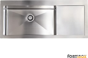 Fortinox Squadro 29115R (116x50) - Νεροχύτης κουζίνας