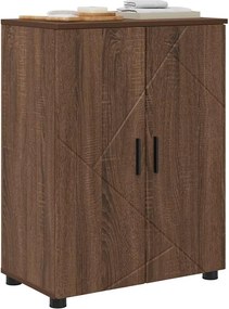 vidaXL Ντουλάπι Μπάνιου Καφέ δρυς 60 x 35 x 80 εκ