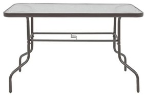 Τραπέζι 026 Fylliana Καφέ 100x65x70 εκ. 100x65x70 εκ.