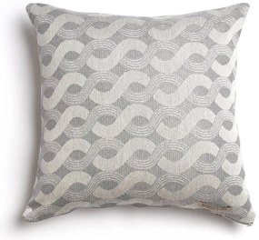 Μαξιλαροθήκη Διακοσμητική Pinovo Classic Grey Aslanis Home 45X45 Βαμβάκι-Chenille
