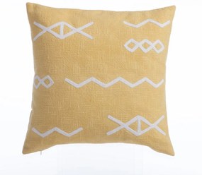 Μαξιλάρι Διακοσμητικό (Με Γέμιση) Create Yellow Nef-Nef Homeware 45X45 100% Βαμβάκι