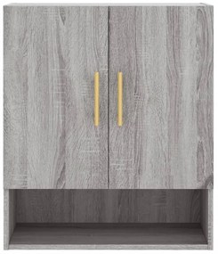 vidaXL Ντουλάπι Τοίχου Γκρι Sonoma 60 x 31 x 70 εκ. από Επεξεργ. Ξύλο