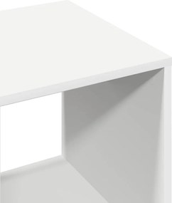 vidaXL Ντουλάπα Λευκή 80 x 40 x 110 εκ. από Επεξ. Ξύλο