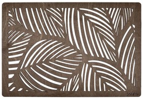 Σουπλά Plane (Σετ 4Τμχ) 790PYN1131 33x45cm Wenge Hermia Wood