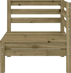 vidaXL Corner Sofa 2 τμχ. Treated pinewood under high pressure