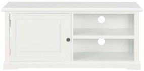 vidaXL Έπιπλο Τηλεόρασης Λευκό 90 x 30 x 40 εκ. Ξύλινο