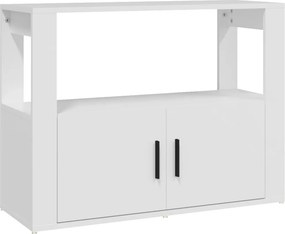 vidaXL Ντουλάπι Λευκό 80 x 30 x 60 εκ. από Επεξεργασμένο Ξύλο