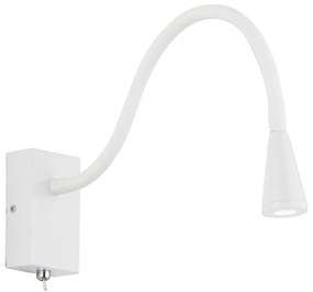 Φωτιστικό Τοίχου-Απλίκα Led Koko 4157501 White Viokef Μέταλλο