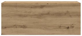 vidaXL Ντουλάπι τοίχου μπάνιου Artisan Oak 100x25x40 cm