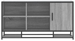 Παπουτσοθήκη Γκρι Sonoma 102x35x55 εκ. από Επεξεργασμένο Ξύλο - Γκρι