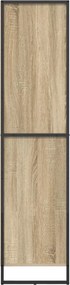 vidaXL Βιβλιοθήκη Σονόμα 43 x 36 x 150.5 εκ Επεξεργασμένο Ξύλο