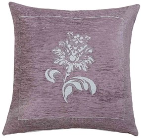 Διακοσμητική Μαξιλαροθήκη Πάνελ Gratia Lilac Nima 50Χ50 Acrylic, Polyester