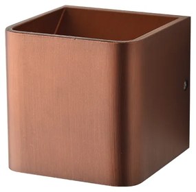 Φωτιστικό Επίτοιχο Aca L35037WD NEPHELE Καφέ (Brown) 3000K