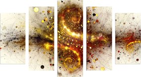 ΠΕΝΤΑΠΤΥΧΟΣ ΠΙΝΑΚΑΣ MDF EXPLOSION HM7206.07 100X60x0,3 εκ.