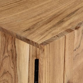 vidaXL Έπιπλο Τηλεόρασης 140 x 30 x 45 εκ. από Μασίφ Ξύλο Ακακίας