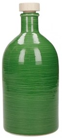 Μπουκάλι Λαδιού Maiolica Κεραμικό Green 500ml Brandani Κεραμικό