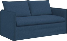 vidaXL Σετ Καναπέ 2 pcs Μπλε 156 x 82 x 85 εκ Ύφασμα