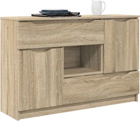 vidaXL Πλαϊνό γραφείο Δρύς Sonoma 100 x 30 x 65,6 Επεξεργασμένο ξύλο