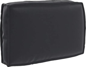 vidaXL Σετ μαξιλαριών 3 pcs Μαύρο Ύφασμα Όξφορντ