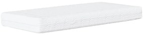 vidaXL Κρεβάτι ημέρας με στρώμα σκούρο γκρι 90x190 cm Βελούδο