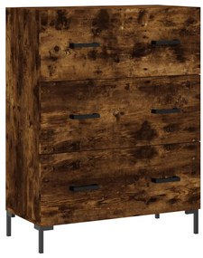 vidaXL Ντουλάπι Καπνιστή Δρυς 69,5 x 34 x 90 εκ. Επεξεργασμένο Ξύλο