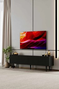 Έπιπλο Τηλεόρασης Μαύρο CLORUS 180x29x20