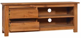 vidaXL Έπιπλο Τηλεόρασης 100 x 30 x 40 εκ. από Μασίφ Ξύλο Teak