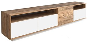 Έπιπλο Τηλεόρασης 956LCS1606 180x44,5x44,6cm White-Oak