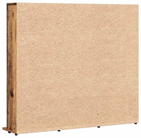 Ντουλάπι CD Παλιό ξύλο 100x23x89,5 cm Ξύλο μηχανικής κατασκευής - Καφέ