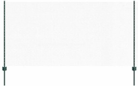 vidaXL Προϊόντα Φράχτη  11 τμχ U-Channel Πράσινο 120 εκ Ατσάλι