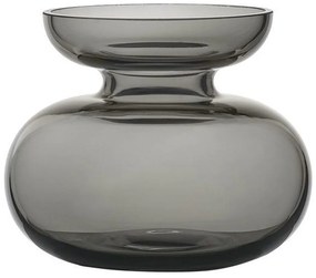 Βάζο Γυάλινο Inu 31497 11x9cm Smoked Grey Zone Denmark Γυαλί