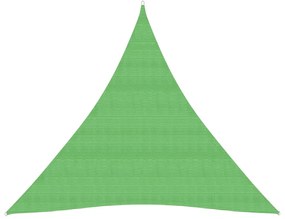 Πανί Σκίασης Ανοιχτό Πράσινο 4 x 4 x 4 μ. από HDPE 160 γρ./μ²