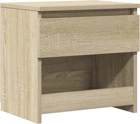 vidaXL Κομοδίνο Sonoma Δρυς 40 x 30 x 39 εκ. από Επεξ. Ξύλο