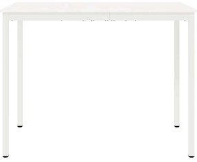 vidaXL Τραπέζι μπαρ Λευκό 110 x 55 x 105 εκ. Στερεά ξυλεία πεύκου