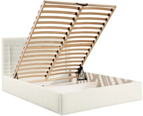 Επενδυμένο κρεβάτι Dream-Silver Gray-160 x 200