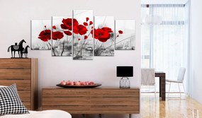 Πίνακας - Poppies - Red Miracle 100x50