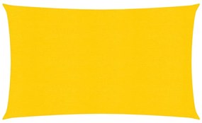 Πανί Σκίασης Ορθογώνιο Κίτρινο 4x7 μ. HDPE 160 γρ./μ²