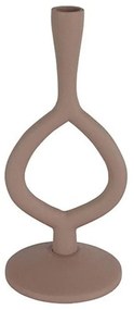 Κηροπήγιο Μεταλλικό 013.794178 Φ12x27cm Dark Pink Μέταλλο