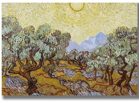 Πίνακας Καμβάς 978VNC1181 100x70cm Multi Wallity Οριζόντιοι Wood, Canvas